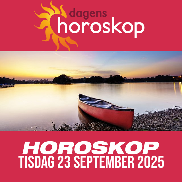 Daglig horoskop för Tisdag 23 September 2025