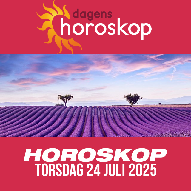 Daglig horoskop för Torsdag 24 Juli 2025