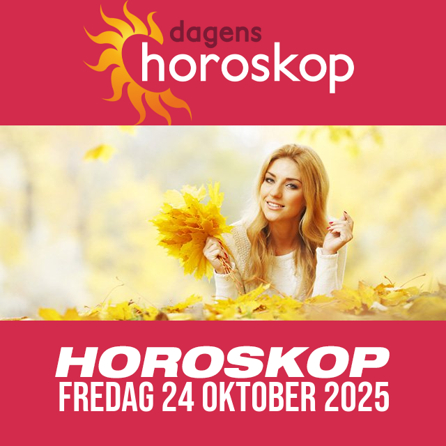 Daglig horoskop för Fredag 24 Oktober 2025