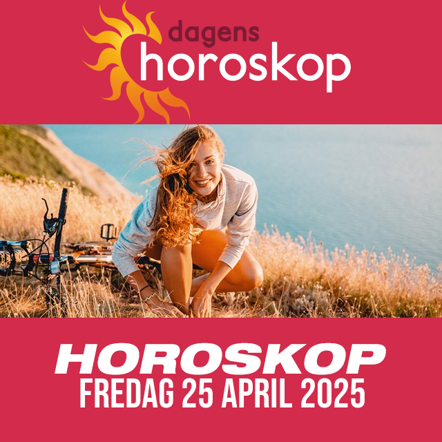 Daglig horoskop för Fredag 25 April 2025