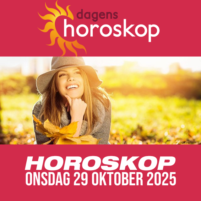 Daglig horoskop för Onsdag 29 Oktober 2025