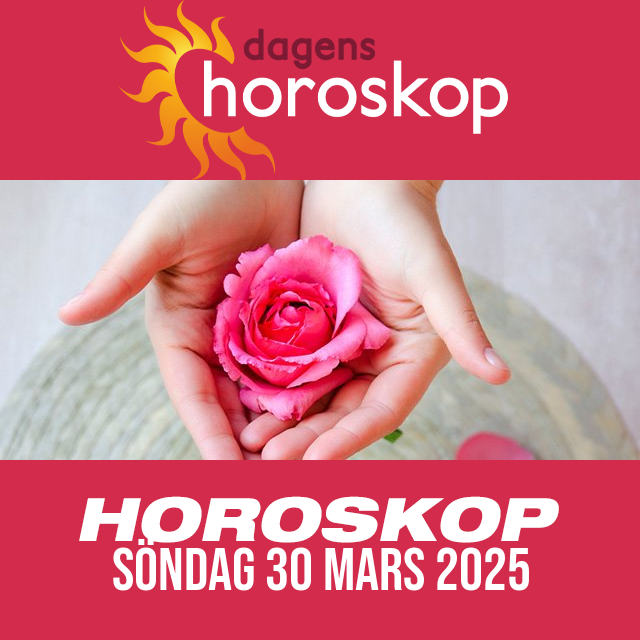 Daglig horoskop för Söndag 30 Mars 2025
