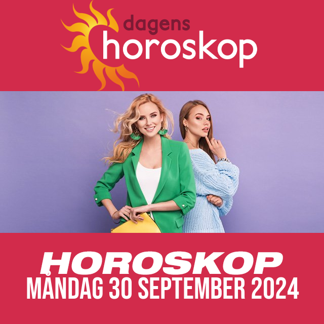 Daglig horoskop för Måndag 30 September 2024