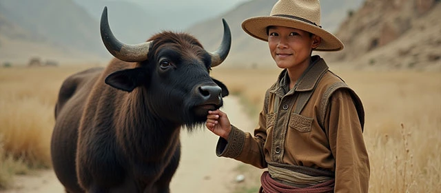 Vad är ditt tibetanska tecken för den svarta buffeln?