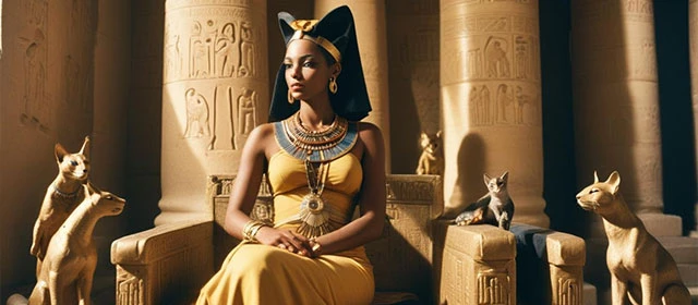 Allt om den egyptiska tecknet: Bastets Harmoni