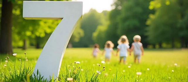 Varför är sjuan ett mysterium inom numerologi?