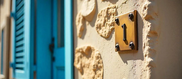 Upptäckt av första huset!