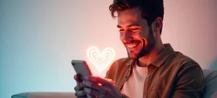 Kärleksmöte på nätet