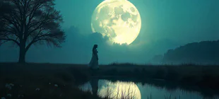 Kortet XVIII: Månen (intuition)